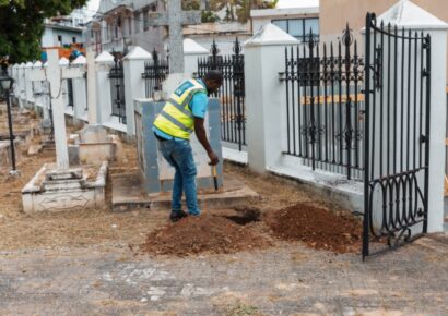 Alcaldía del DN hace remodelación del cementerio municipal de la avenida Independencia