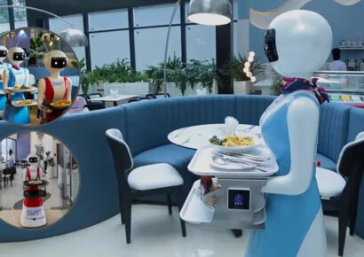 Robot Café: El primer restaurante en África del Este con servicio robótico en Kenia»