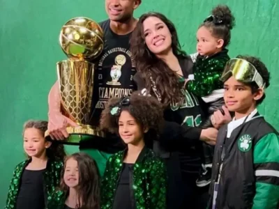 Al Horford y Amelia Vega regresan a RD con el trofeo de la NBA