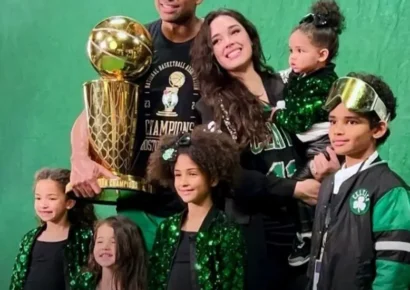 Al Horford y Amelia Vega regresan a RD con el trofeo de la NBA