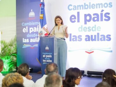 La vicepresidenta Raquel Peña encabeza la entrega de cuatro importantes obras en Pedro Brand y Villa Altagracia