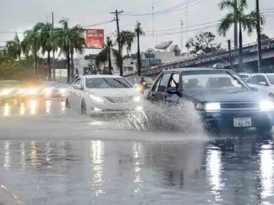 Indomet pronostica onda tropical y vaguada generarán lluvias y tormentas en el país