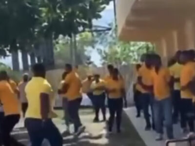 Estudiantes dominicanos y haitianos se enfrentan a golpes en plantel educativo