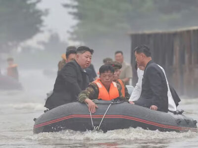 Kim Jong-Corea del Norte ejecutó 30 funcionarios por muerte de 4 mil personas en inundaciones