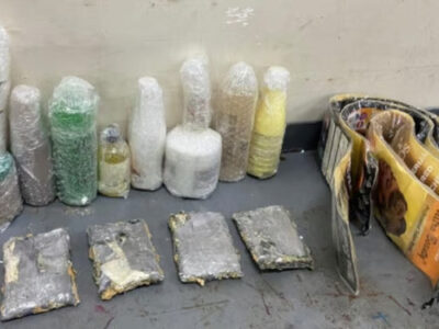 Descubren cocaína oculta en productos de belleza destinados a Londres