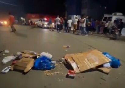 Protestas en Monte Plata tras la muerte de un joven a manos de la policía