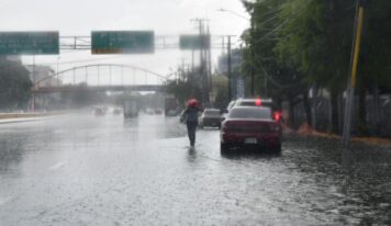 Lluvias persisten en el territorio nacional por efecto de una vaguada