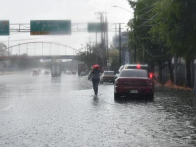 Lluvias persisten en el territorio nacional por efecto de una vaguada