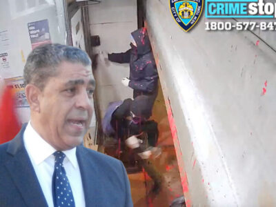 Video revela ataque a la oficina del congresista Espaillat en Alto Manhattan