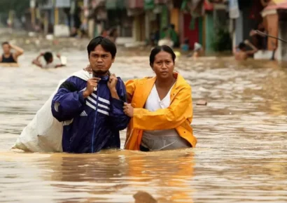 Tormenta Trami provoca inundaciones y deslizamientos en Filipinas