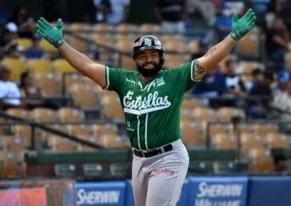 Estrellas le ganan a los Gigantes en un partido de amplio carreraje