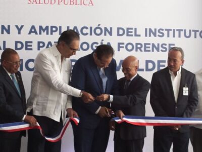 Inaguran remodelación y ampliación del Instituto Nacional de Patología Forense