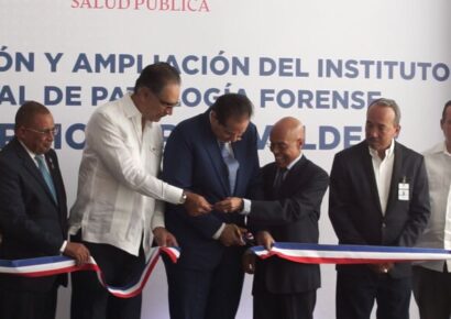 Inaguran remodelación y ampliación del Instituto Nacional de Patología Forense