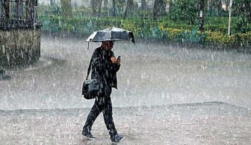 Lluvias con tormentas eléctricas y ráfagas de viento debido a vaguada