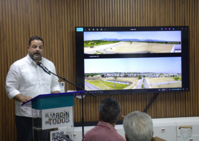 El Jardín Botánico de Santiago, un modelo de sostenibilidad admirado por el Ministro de Medio Ambiente