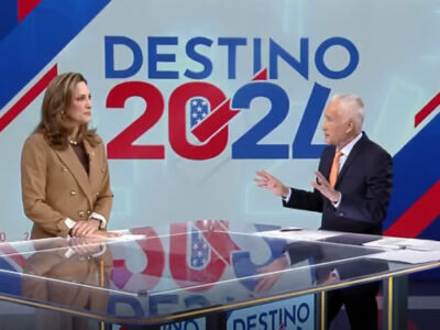 El debate de Jorge Ramos y la congresista María Elvira que pone en duda a Biden y kamala