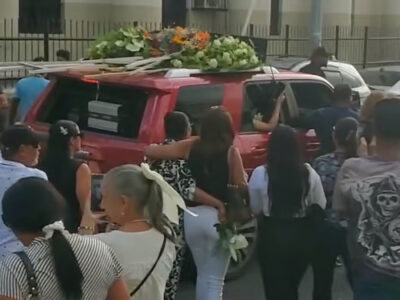 Despedida musical: La última melodía de Raffy Matías en su cortejo fúnebre