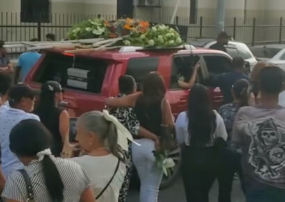 Despedida musical: La última melodía de Raffy Matías en su cortejo fúnebre