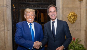 Trump y Rutte abordan temas de seguridad global en reunión en Florida