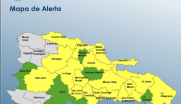 COE eleva alertas por lluvias intensas y riesgo de inundaciones en varias provincias de la RD