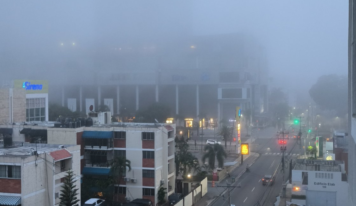 Gran Santo Domingo: Niebla temprana y lluvias locales este miercoles