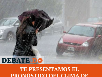 Te presentamos el pronóstico del clima de hoy para este lunes 25