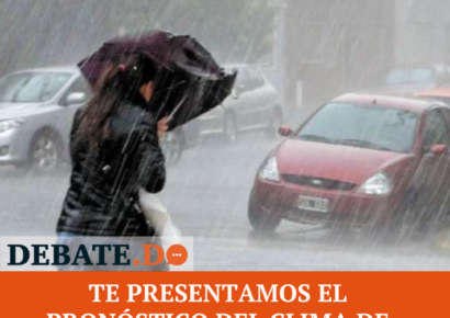 Te presentamos el pronóstico del clima de hoy para este lunes 25