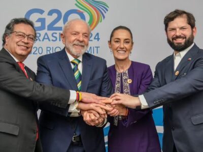 Reunión de presidentes latinoamericanos en la Cumbre del G-20