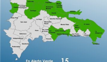 Alerta verde en 15 provincias por efectos de una vaguada