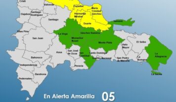 COE mantiene 12 provincias bajo alerta por aguaceros