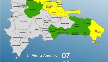 Alerta amarilla en 7 provincias por vaguada