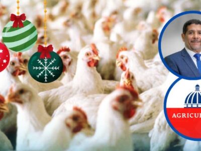 Ministro de Agricultura asegura suministro de 25 millones de libras de pollo para las fiestas navideñas