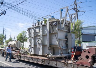 Edesur Dominicana refuerza suministro eléctrico en Haina transformador