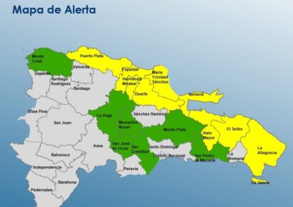 Alerta meteorológica en 12 provincias por lluvias