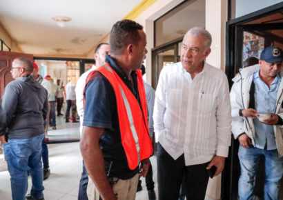 Andrés Bautista recorré comunidades del norte para evaluar daños por fenómenos naturales y coordinar ayudas