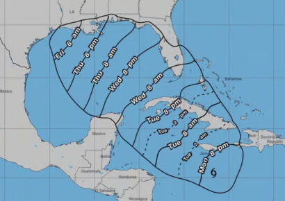 La tormenta tropical Rafael se forma en el Caribe y se dirige hacia Cuba con potencial de huracán