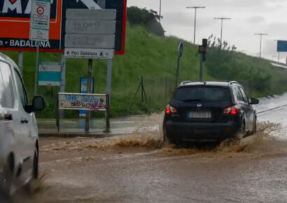 Intensas lluvias azotan Tarragona y Barcelona, interrumpiendo transporte y provocando crecidas de ríos