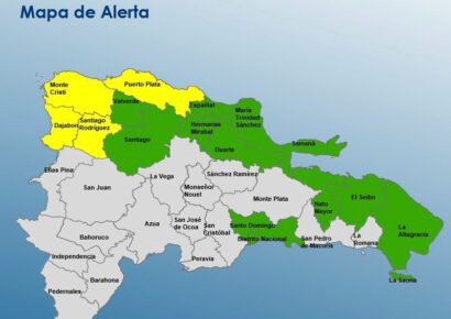 COE amplía alerta verde a 12 provincias debido a zona de presión