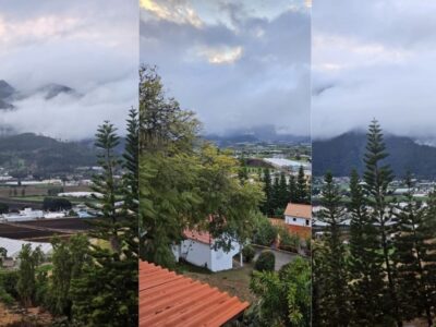 Frío y lluvias moderadas marcan la víspera de Nochebuena en Constanza