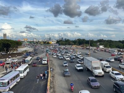 MOPC habilita dos nuevos carriles en el kilómetro 9 de la autopista Duarte