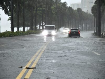 Indomet alerta sobre lluvias intensas y ráfagas de viento para este viernes