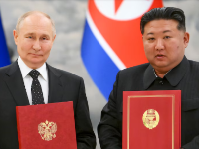 Kim Jong-un refuerza alianza militar con Rusia en carta de Año Nuevo a Putin