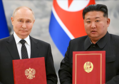 Kim Jong-un refuerza alianza militar con Rusia en carta de Año Nuevo a Putin