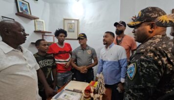 entregan responsables de la muerte de un cabo de la Policía Nacional en Las Galeras