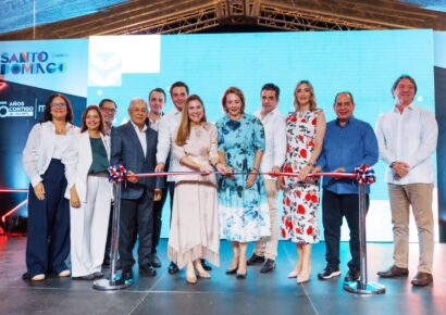 Alcaldesa y Grupo Magna presentan parque Los Próceres como cruce seguro