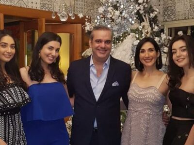 La familia presidencial y funcionarios dominicanos mantienen activa su agenda durante las Festividades Navideñas