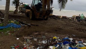 Desmantelan 16 casas de madera en Nagua por violación a la Ley de Medio Ambiente