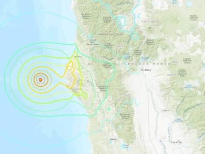 Terremoto de magnitud 6.6 sacude el norte de California y provoca alerta de Tsunami