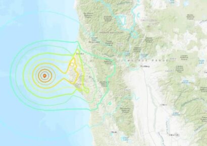 Terremoto de magnitud 6.6 sacude el norte de California y provoca alerta de Tsunami
