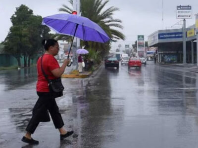 Vaguada y vientos del este/noreste provocarán aguaceros dispersos y tronadas en varias provincias del país